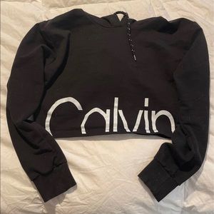 Calvin Klein Crop Hoodie